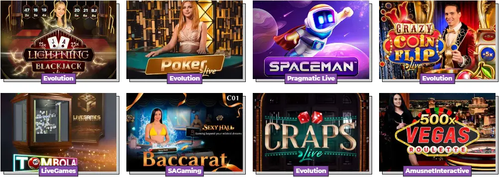 Live Casino Spiele